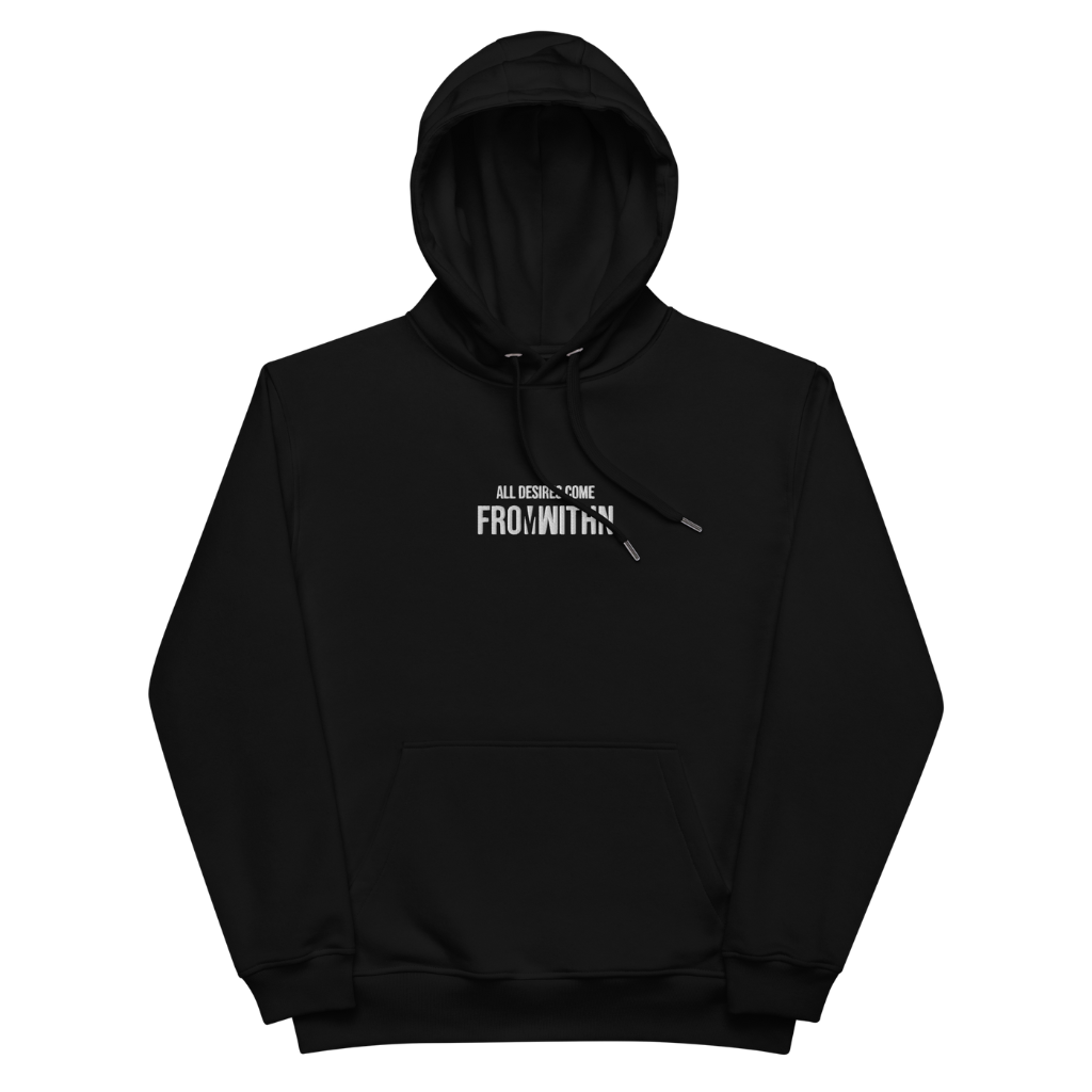 From Withn Desire From Withn Black Premium Hoodie Mockup